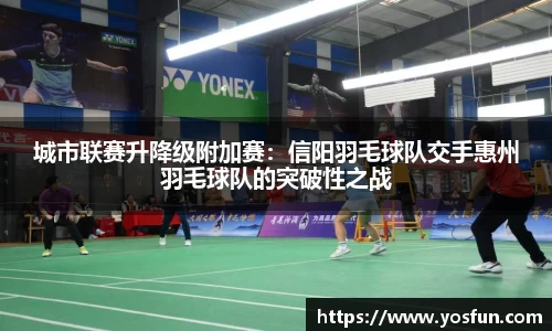 城市联赛升降级附加赛：信阳羽毛球队交手惠州羽毛球队的突破性之战