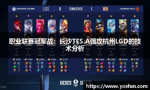 职业联赛冠军战：长沙TES.A强攻杭州LGD的技术分析